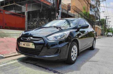 Selling Black Hyundai Accent 2017 at 11000 km