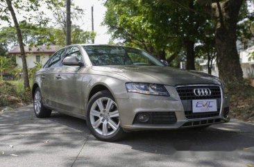 Beige Audi A4 2009 for sale in Quezon City