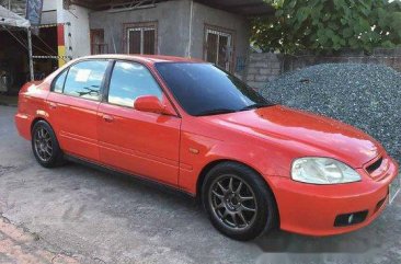 Red Honda Civic 1998 Automatic Gasoline for sale 