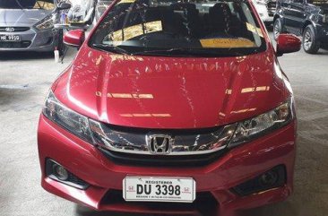 Red Honda City 2017 at 15411 km for sale