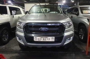 Silver Ford Ranger 2017 Manual Diesel for sale 