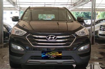 Black Hyundai Santa Fe 2013 for sale in Makati 