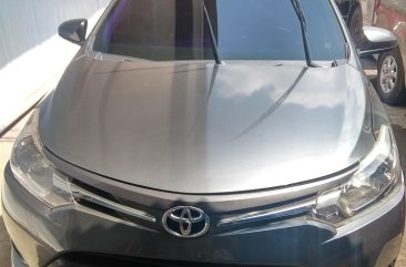 Grey Toyota Vios 2015 Sedan Automatic Gasoline for sale