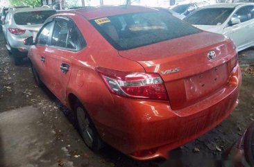 Orange Toyota Vios 2016 at 55000 km for sale 