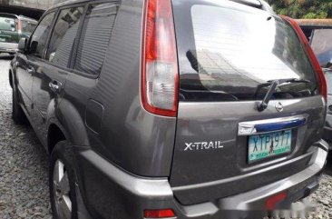 Selling Grey Nissan X-Trail 2005 at 110000 km 