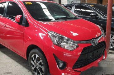 Sell Red 2018 Toyota Wigo Manual Gasoline at 2800 km