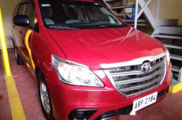 Selling Red Toyota Innova 2016 Automatic Diesel at 42186 km 