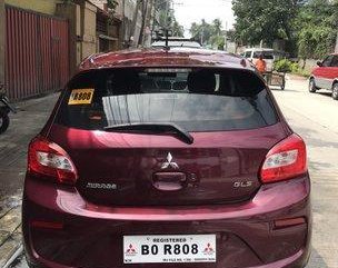 Selling Red Mitsubishi Mirage 2017 at 12000 km 