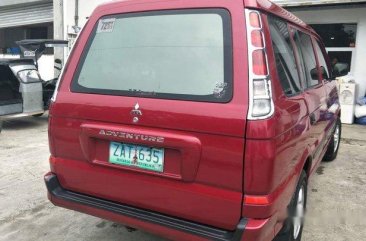 Selling Red Mitsubishi Adventure 2006 at 85000 km 