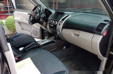 Black Mitsubishi Montero Sport 2013 for sale in Quezon City