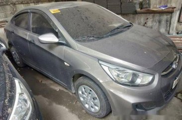 Grey Hyundai Accent 2018 Manual Gasoline for sale