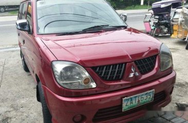 Selling Red Mitsubishi Adventure 2006 at 85000 km 