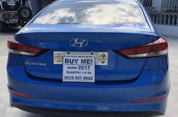 Blue Hyundai Elantra 2018 Sedan at 3500 km for sale 