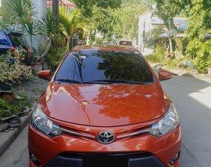 Selling Orange Toyota Vios 2015 Manual Gasoline at 43000 km