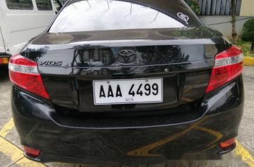 Selling Black Toyota Vios 2014 Manual Gasoline 