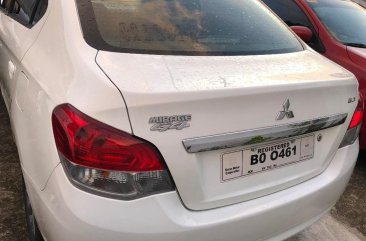 White Mitsubishi Mirage G4 2018 for sale in Dasmariñas