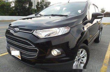 Black Ford Ecosport 2016 at 18000 km for sale