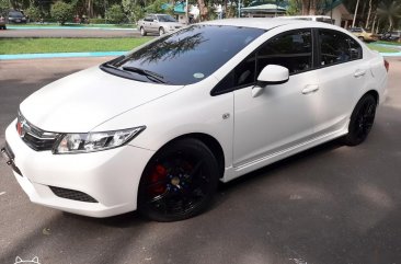 Sell White 2014 Honda Civic in Angeles 