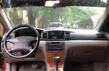 Red Toyota Corolla Altis 2003 Automatic Gasoline for sale