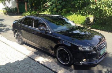 Sell Black 2009 Audi A4 Automatic Gasoline at 43500 km 