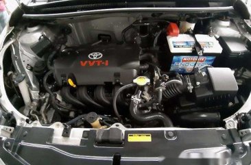 Silver Toyota Vios 2014 Manual Gasoline for sale 