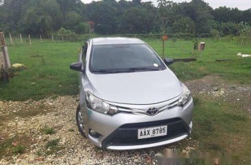 Silver Toyota Vios 2014 Manual Gasoline for sale 