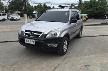 Selling Silver Honda Cr-V 2003 Automatic Gasoline at 120000 km 