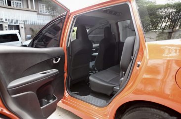 Orange Honda Mobilio 2015 Automatic Diesel for sale