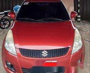 Selling Red Suzuki Swift 2015 at 25000 km 