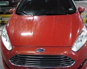 Orange Ford Fiesta 2014 Automatic Gasoline for sale 
