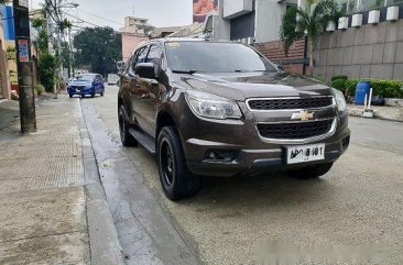 Sell Brown 2015 Chevrolet Trailblazer in Quezon City 