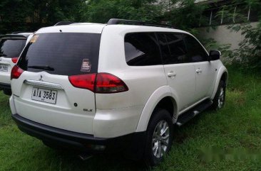 White Mitsubishi Montero Sport 2014 at 63000 km for sale 