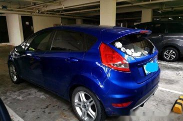 Blue Ford Fiesta 2011 at 98500 km for sale in Muntinlupa