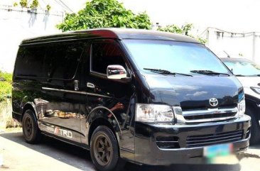 Sell Black 2010 Toyota Hiace at 93000 km 