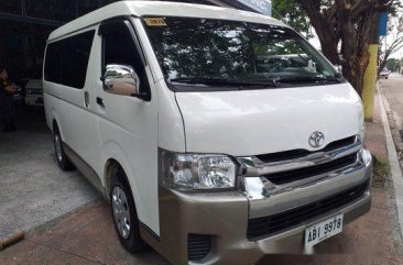White Toyota Hiace 2016 at 40014 km for sale