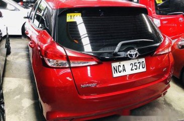 Sell Red 2018 Toyota Yaris in Quezon City 