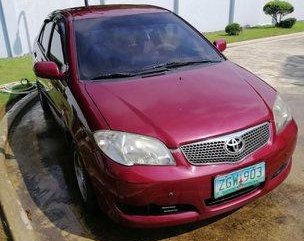 Sell Red 2007 Toyota Vios at 155000 km 