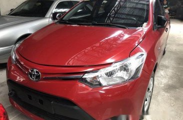 Selling Red Toyota Vios 2017 at 17000 km 