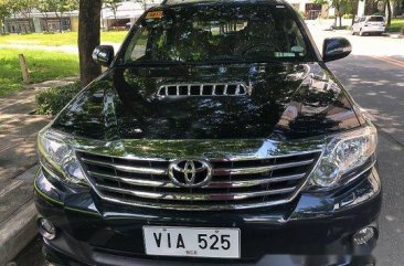 Selling Black Toyota Fortuner 2014 Automatic Diesel 