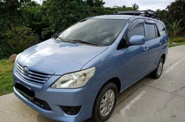 Sell Blue 2013 Toyota Innova Manual Diesel at 145000 km 