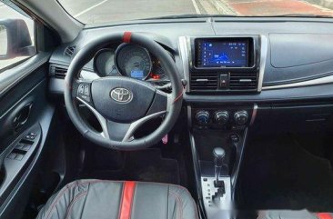 Red Toyota Vios 2016 at 42000 km for sale