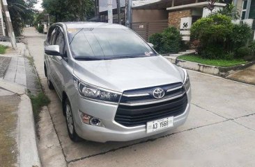 Silver Toyota Innova 2018 Manual Diesel for sale 