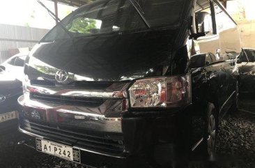 Black Toyota Hiace 2018 Manual Diesel for sale