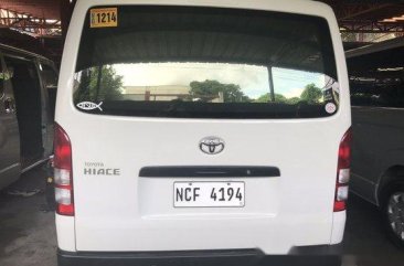 Selling White Toyota Hiace 2016 Manual Diesel 