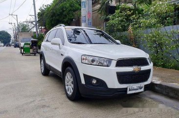 White Chevrolet Captiva 2015 Automatic Diesel for sale 