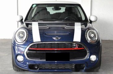 Selling Blue Mini Cooper 2015 at 18000 km 