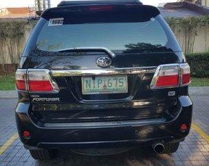 Black Toyota Fortuner 2010 for sale in Pasig 