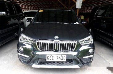 Black Bmw X1 2016 Automatic Gasoline for sale 