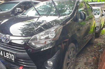 Black Toyota Wigo 2018 for sale in Quezon City 