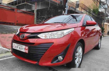 Red Toyota Vios 2018 for sale in Quezon City 